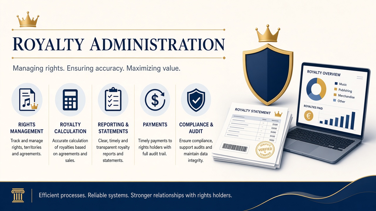 Royalty administration